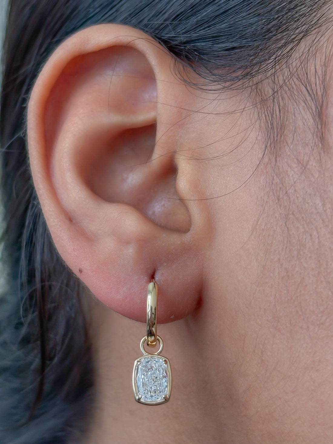 JPERG-4388/12267 Lab Grown Diamond Earring | 14K