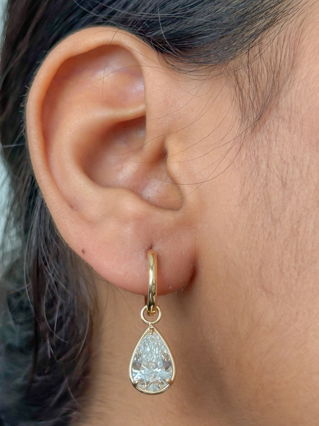 JPERG-4389/12268 Lab Grown Diamond Earring | 14K