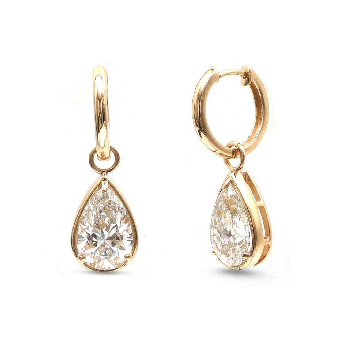 JPERG-4389/12268 Lab Grown Diamond Earring | 14K