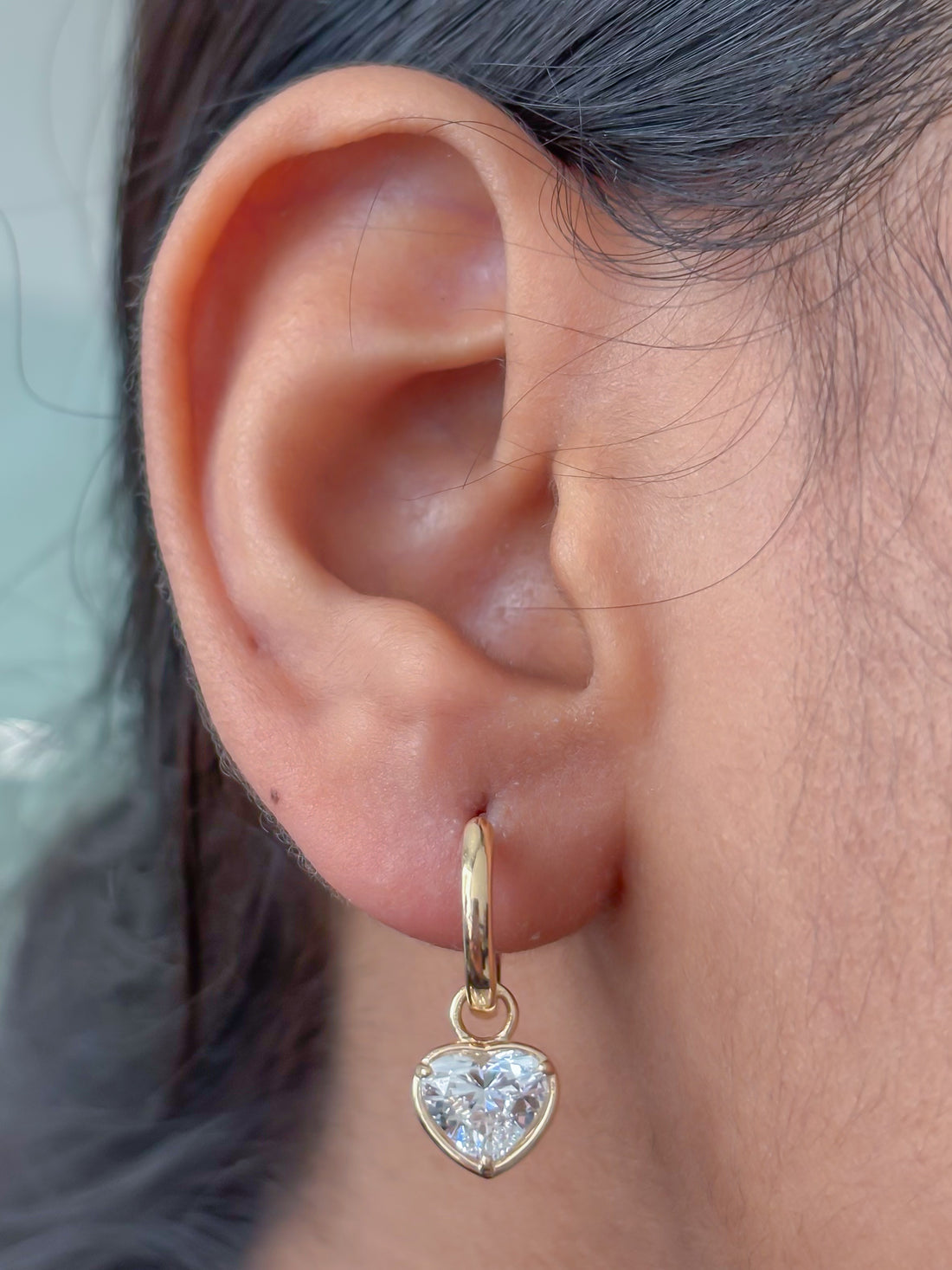 JPERG-4390/12269 Lab Grown Diamond Earring | 14K