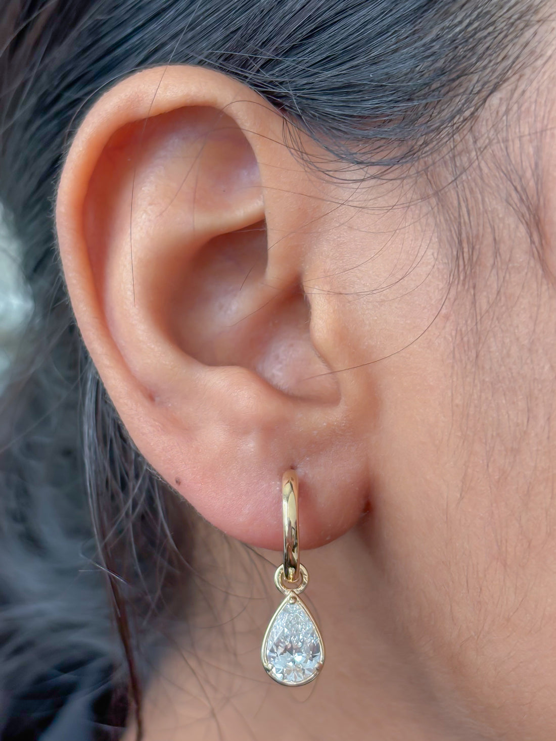 JPERG-4394/12273 Lab Grown Diamond Earring | 14K