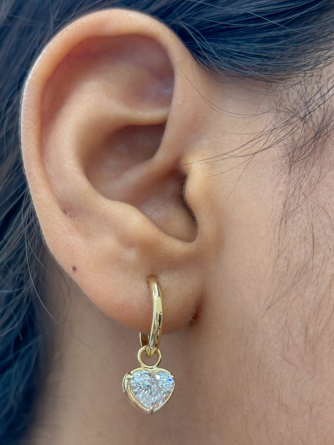 JPERG-4398/12317 Lab Grown Diamond Earring | 14K