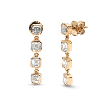 JPERG-4428/12499 Lab Grown Diamond Earring | 14K