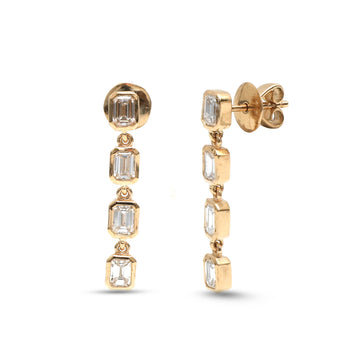 JPERG-4430/12501 Lab Grown Diamond Earring | 14K