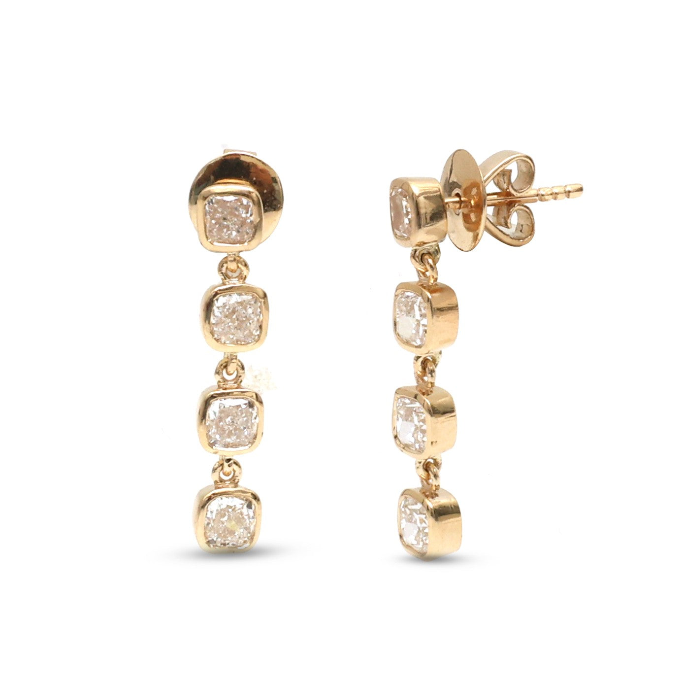 JPERG-4433/12527 Lab Grown Diamond Earring | 14K