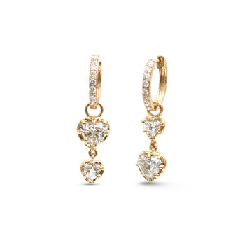 JPERG-4450/12613 Lab Grown Diamond Earring | 14K