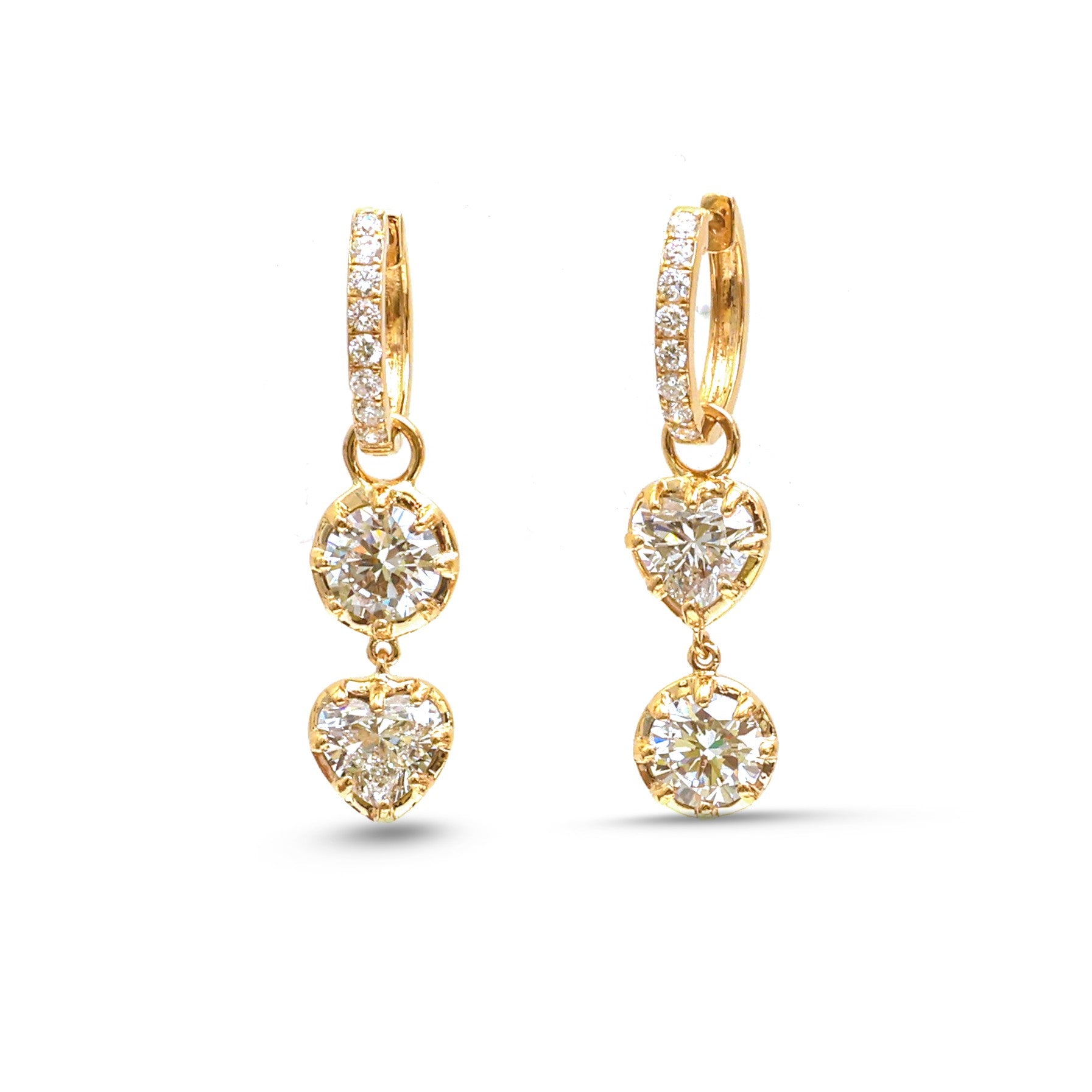 JPERG-4452/12615 Lab Grown Diamond Earring | 14K