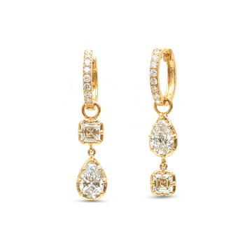 JPERG-4453/12616 Lab Grown Diamond Earring | 14K