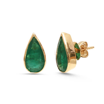 JPERG-4468/12631 Emerald Earring | 18K