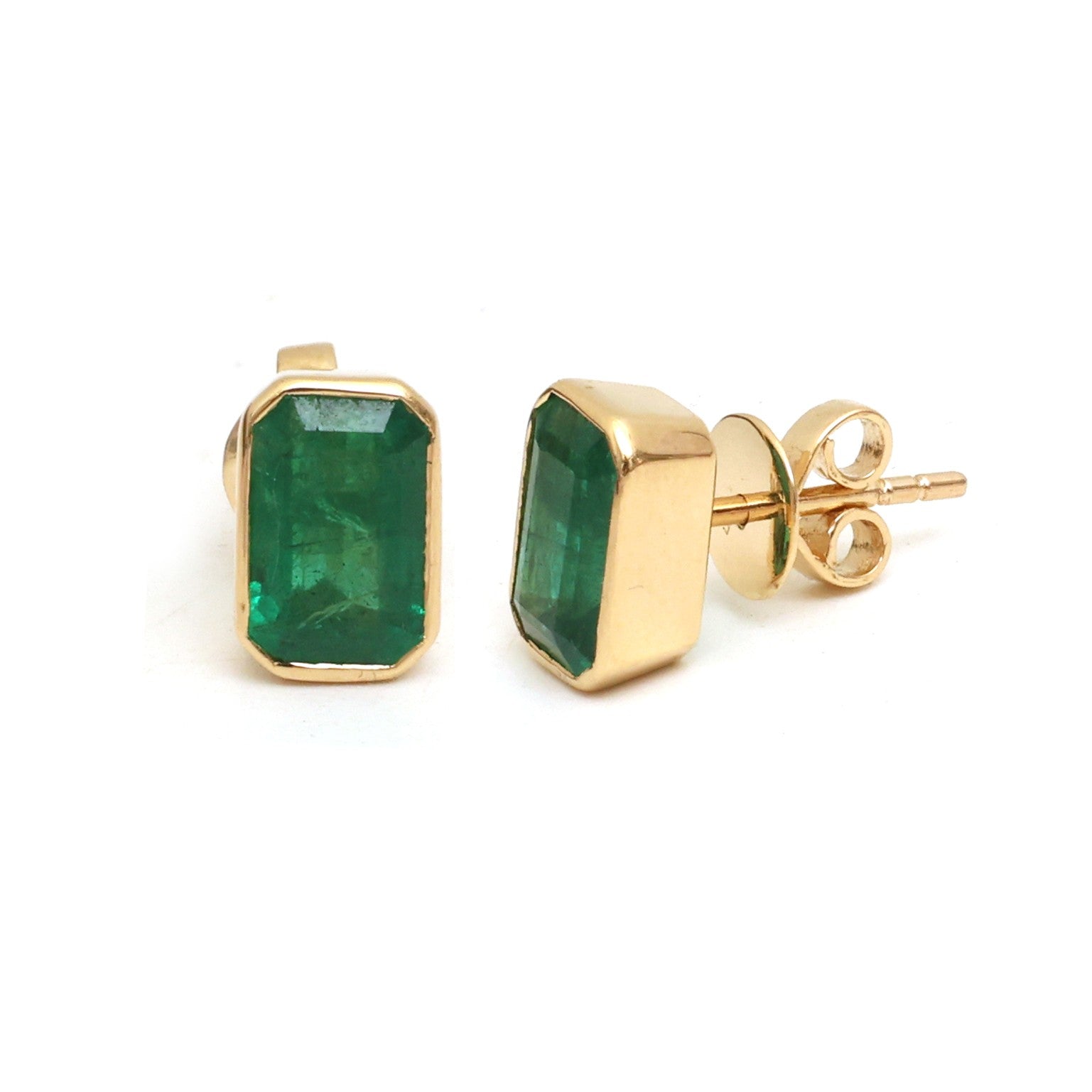 JPERG-4469/12632 Emerald Earring | 18K