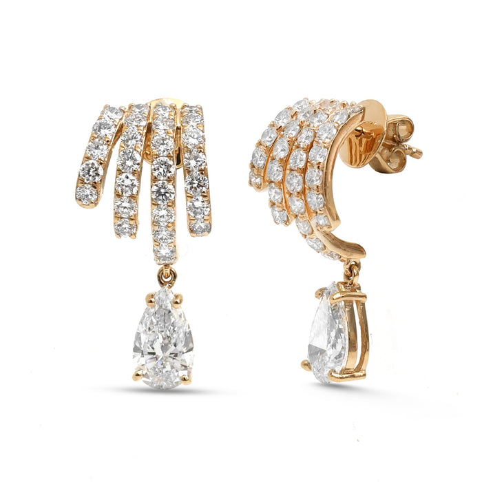 JPERG-4500/12726 Lab Grown Diamond Earring | 14K