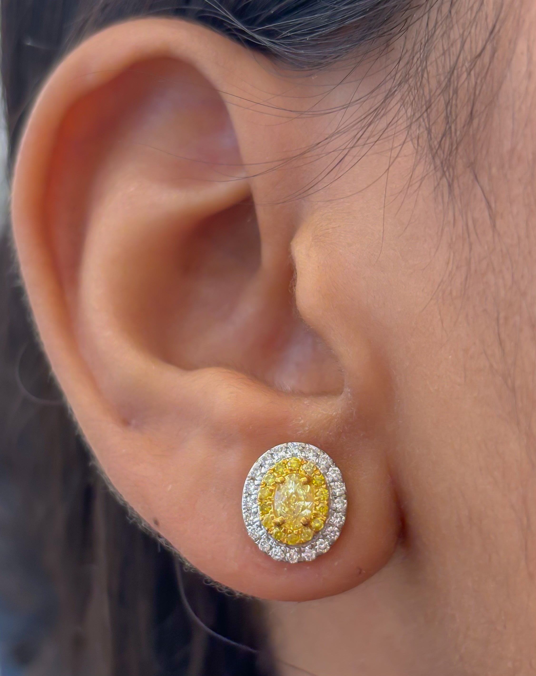 JPERG-4564/12936 Diamond Earring | 18K