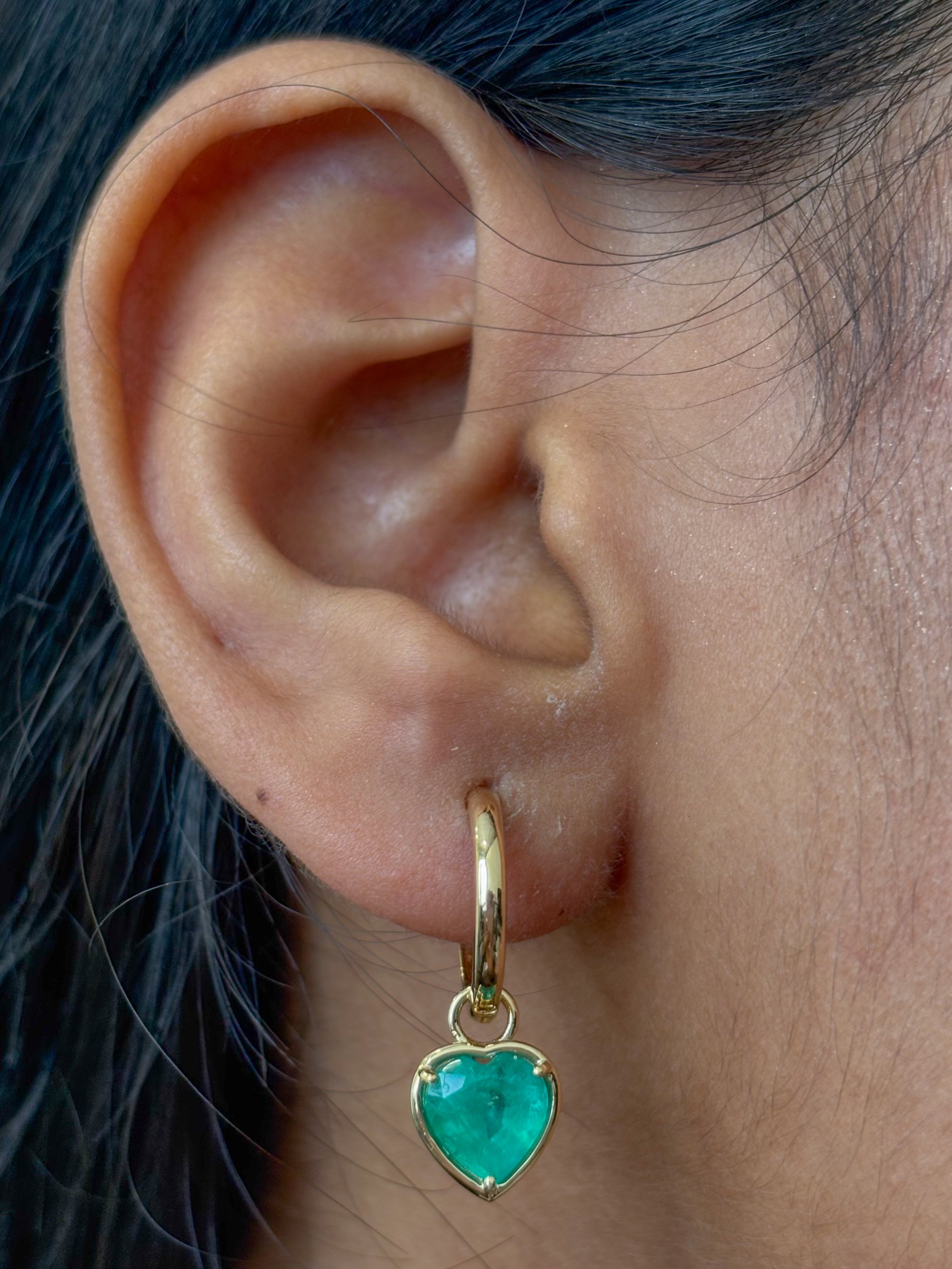 JPERG-4599/12993 Emerald Earring | 18K