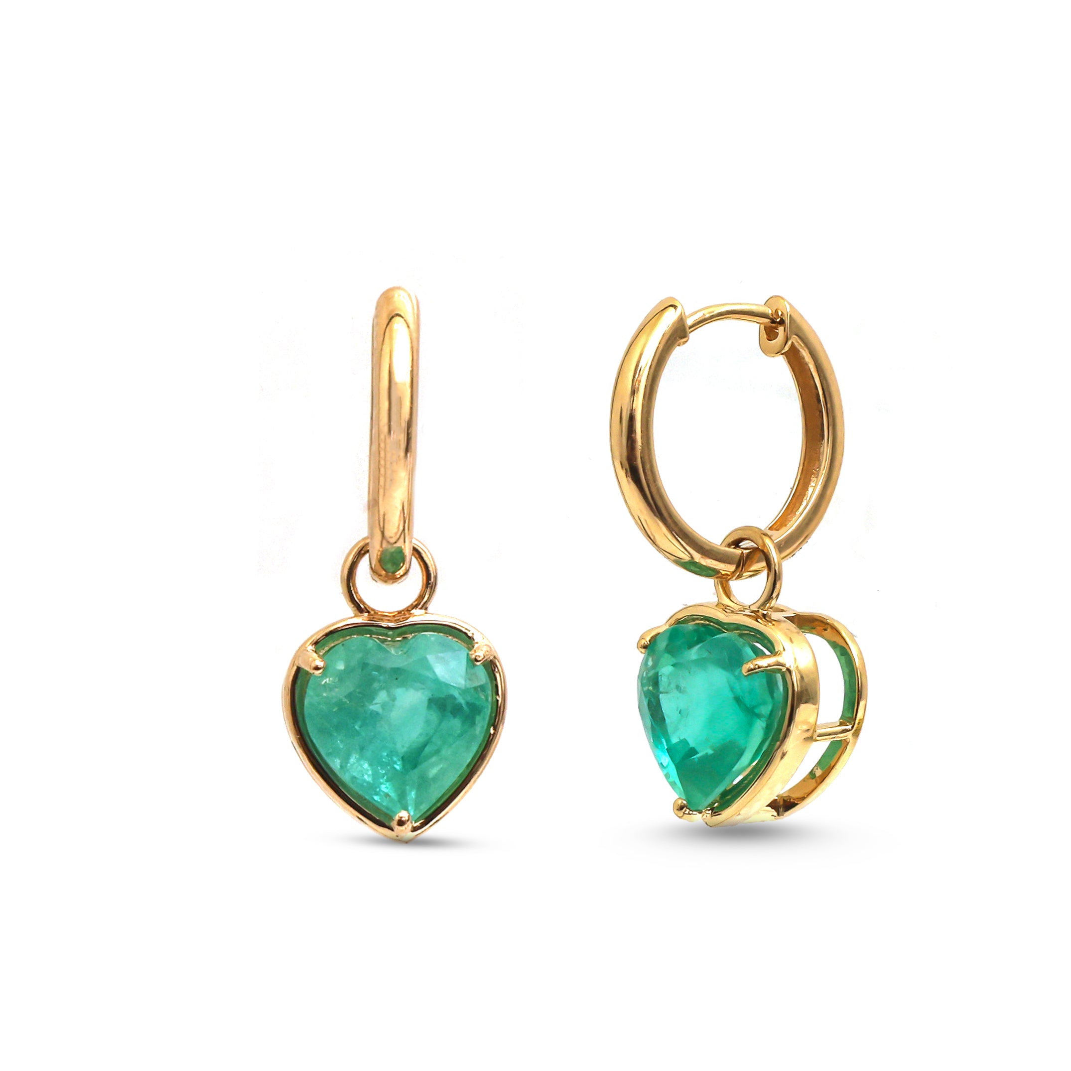 JPERG-4599/12993 Emerald Earring | 18K