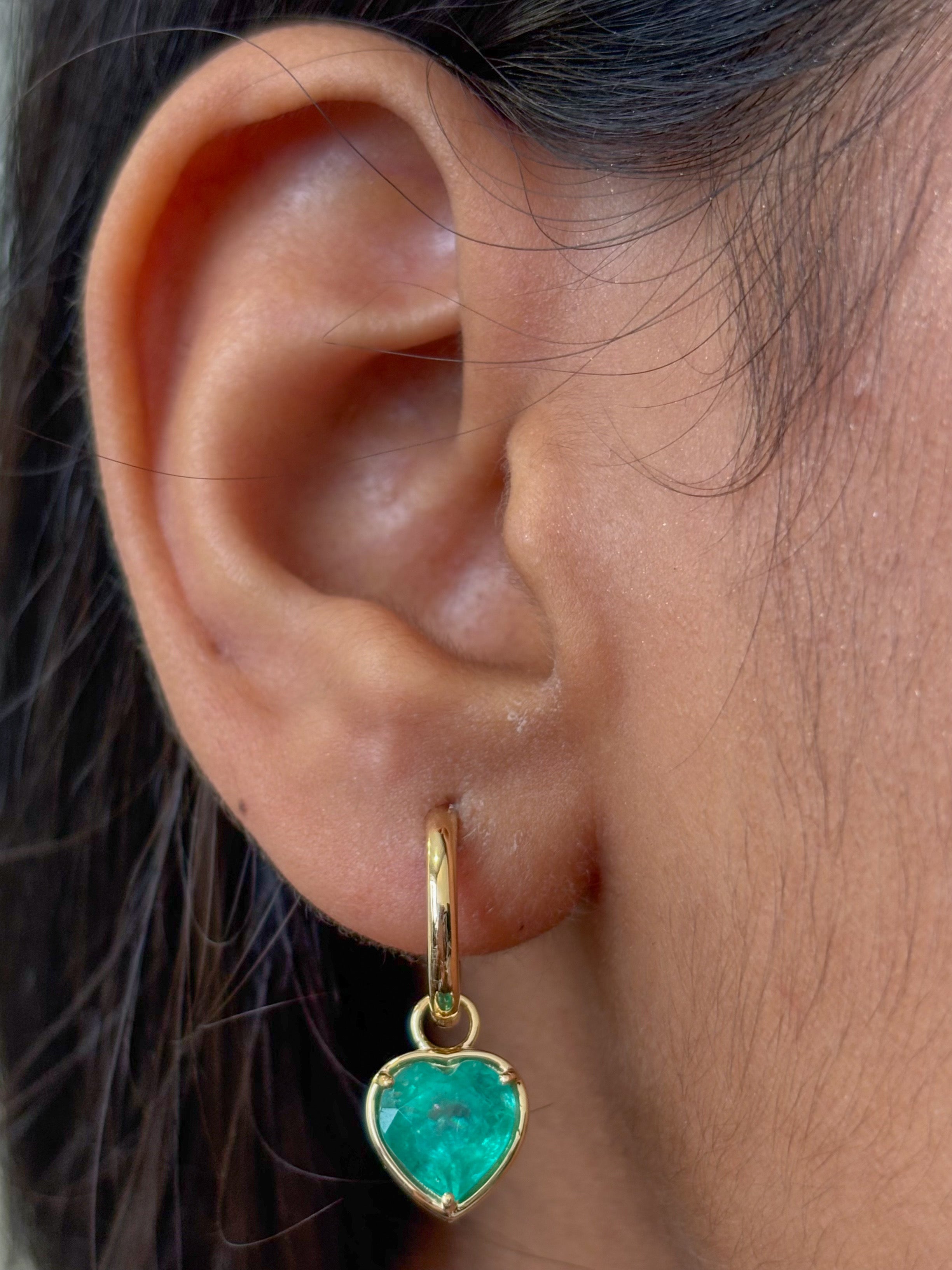 JPERG-4699/13372 Diamond Aquamarine Earring | 14K
