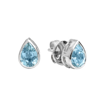 JPERG-475/2491 Semi Studs Earring | 14K