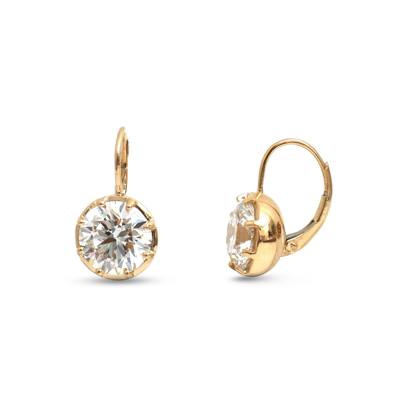 JPERG-4766/13560 Lab Grown Diamond Earring | 18K