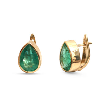 JPERG-4769/13563 Emerald Earring | 18K