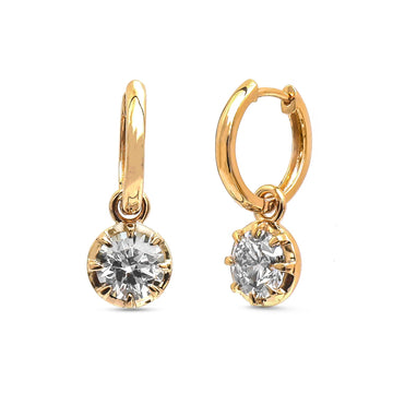 JPERG-4846/13844 Lab Grown Diamond Earring | 14K