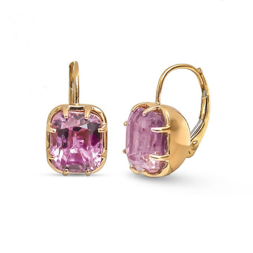 JPERG-4847/13845 Kunzite Earring | 14K