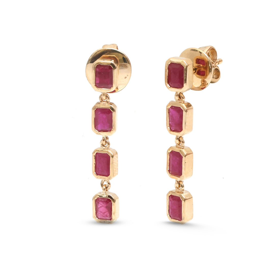 JPERG-4882/14039 Ruby Earring | 14K