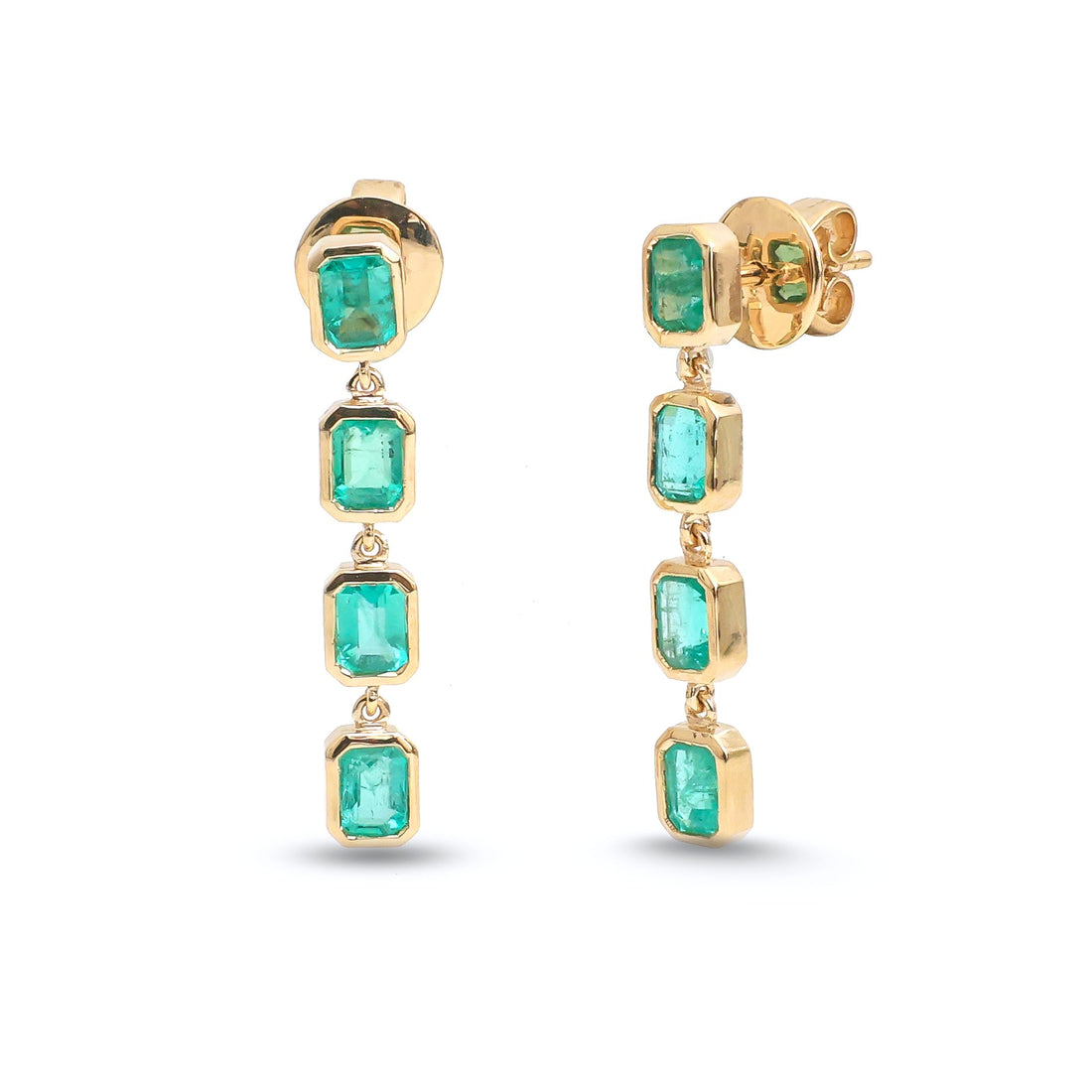 JPERG-4909/14294 Emerald Earring | 14K