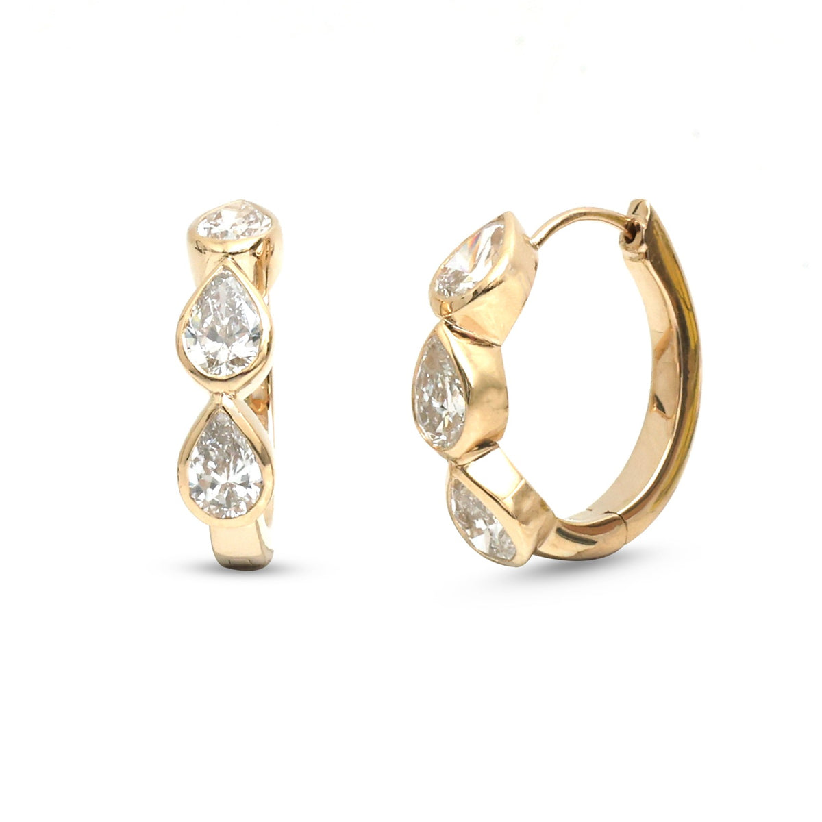 JPERG-4989/14839 Lab Grown Diamond Earring | 14K