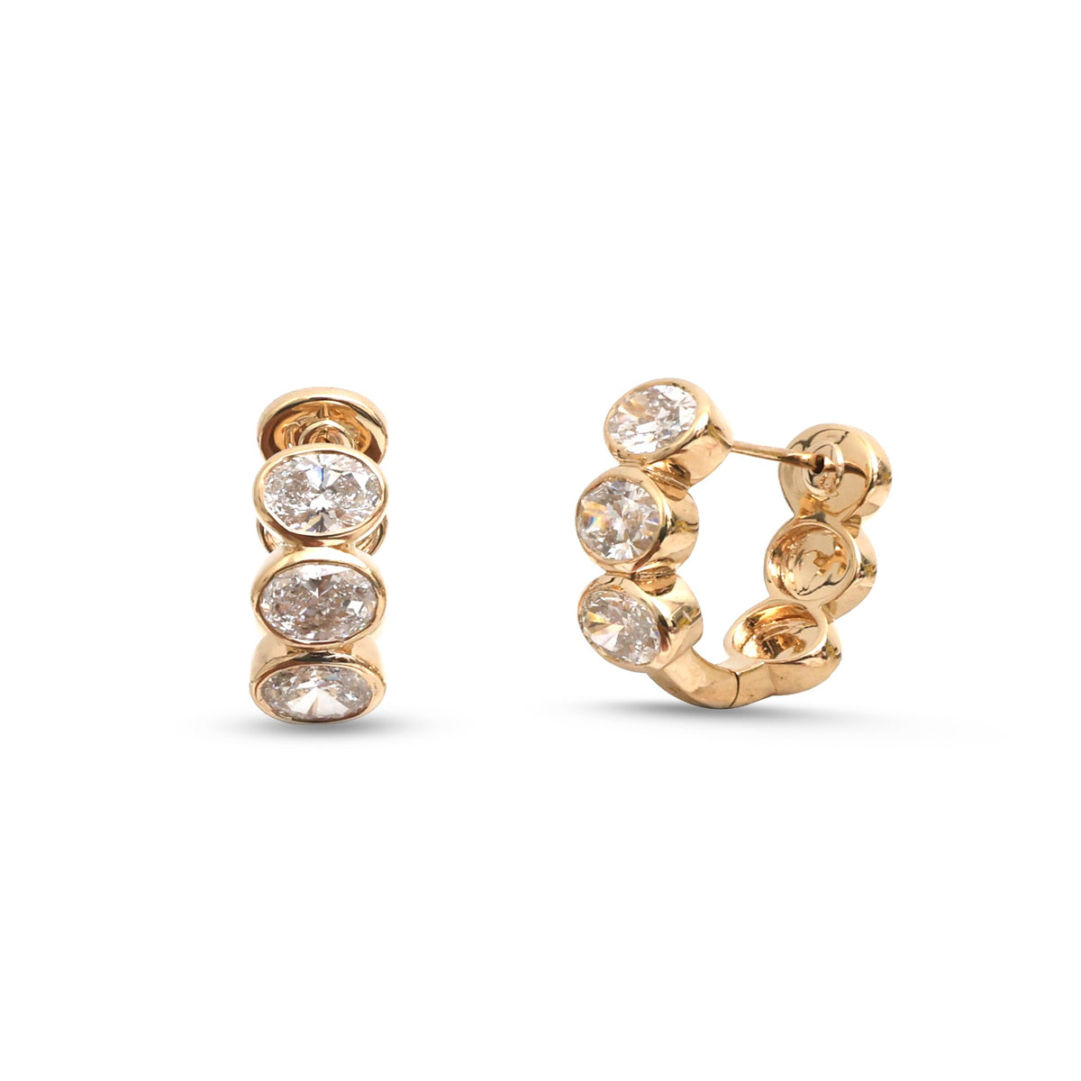 JPERG-4998/14939 Lab Grown Diamond Earring | 14K