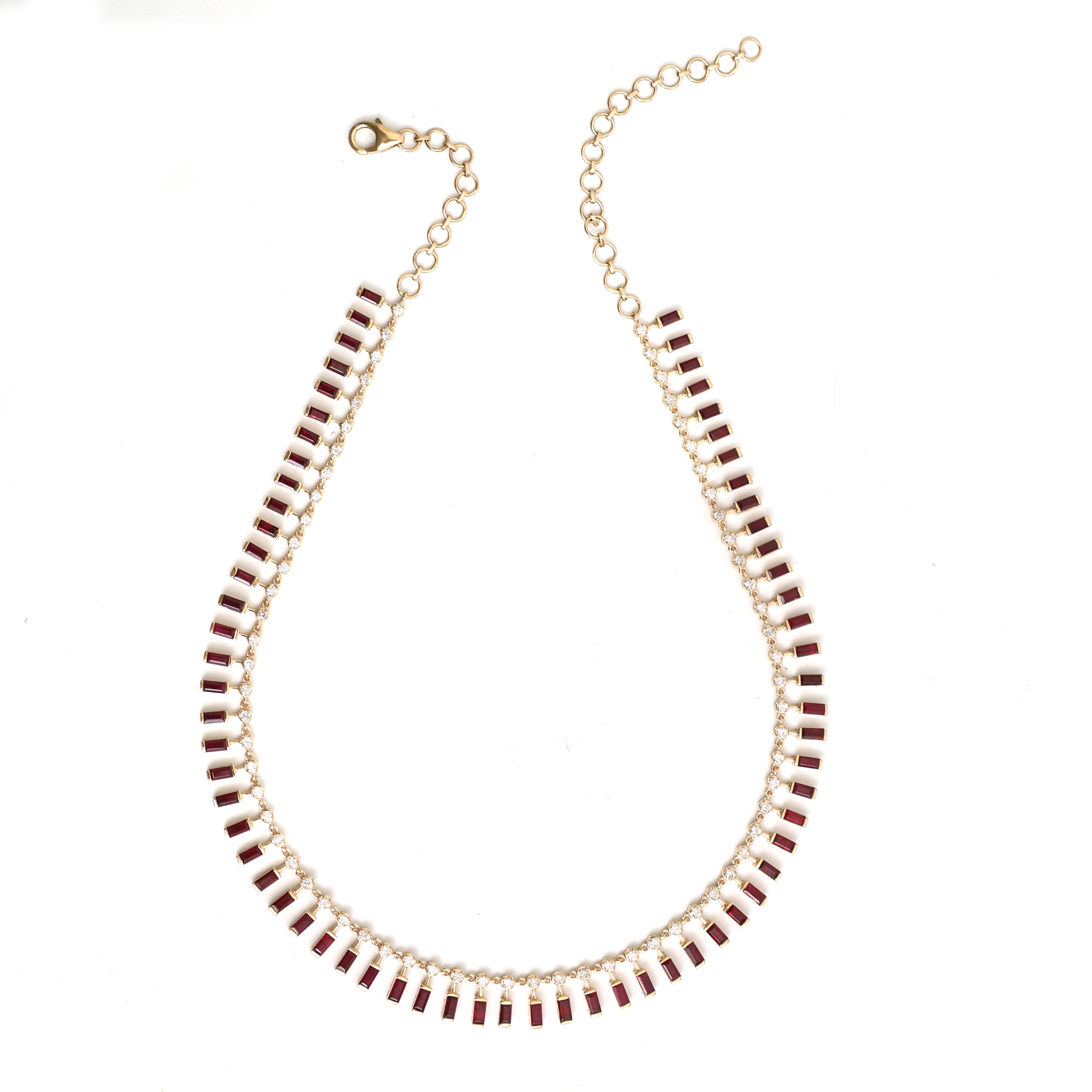 JPNC-127/1921 Ruby Necklace | 18K