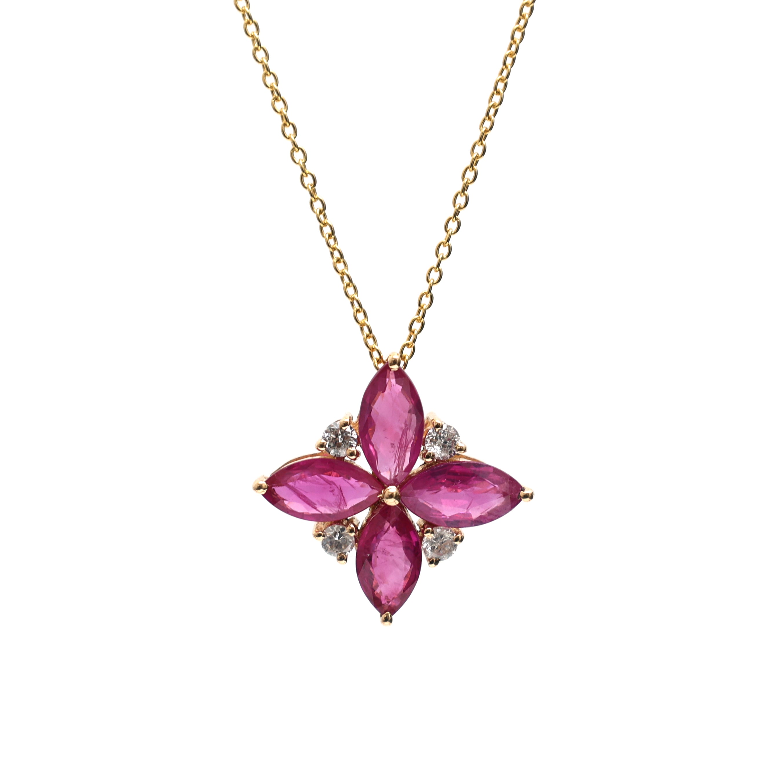 JPNC-129/1952 Ruby Necklace | 18K