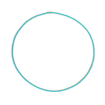 JPNC-719/9690 Turquoise Necklace | 14K