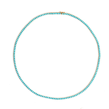 JPNC-722/9900 Turquoise Necklace | 14K