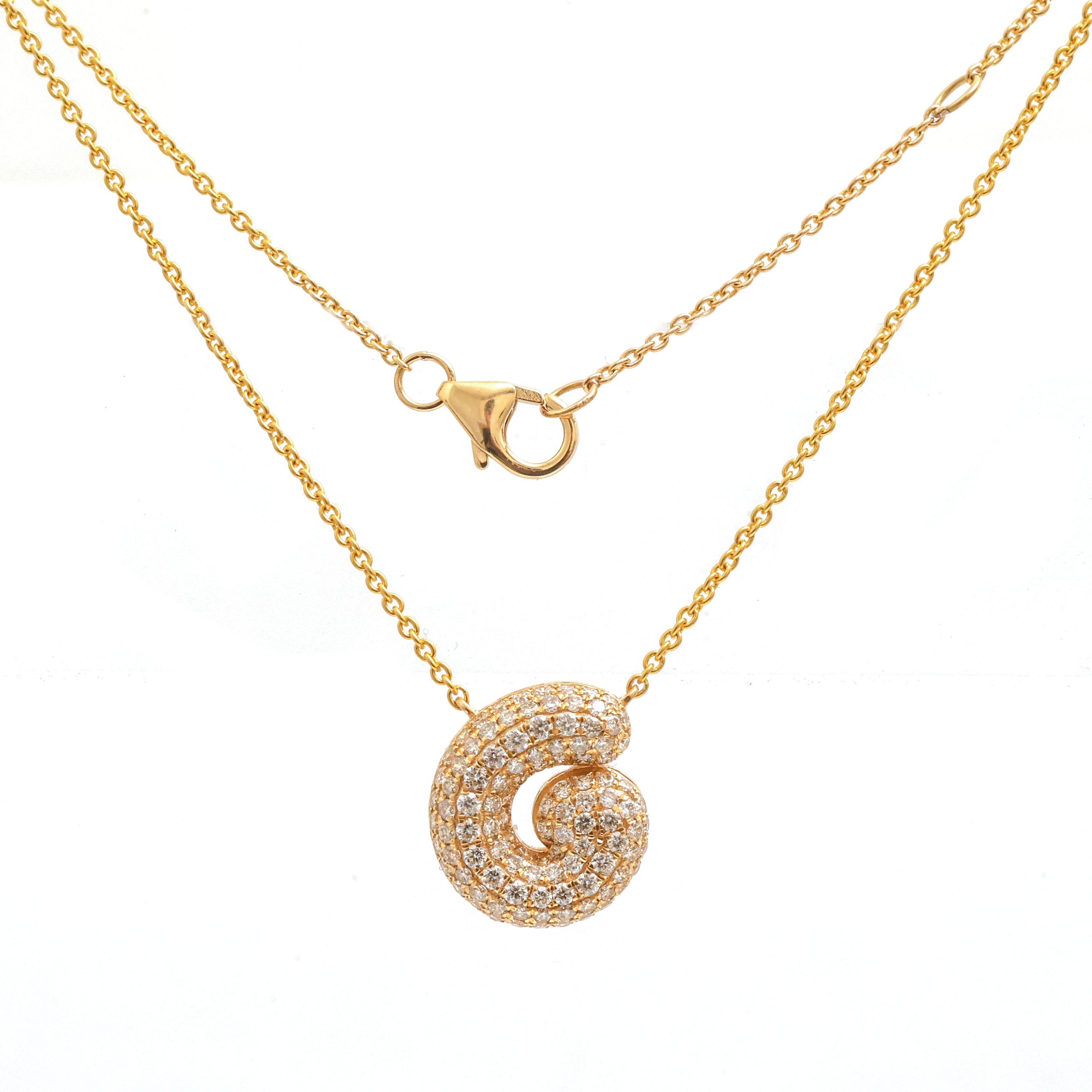 JPNC-765/10283 Diamond Necklace | 18K