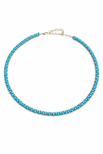 JPNC-778/10465 Turquoise Necklace | 14K