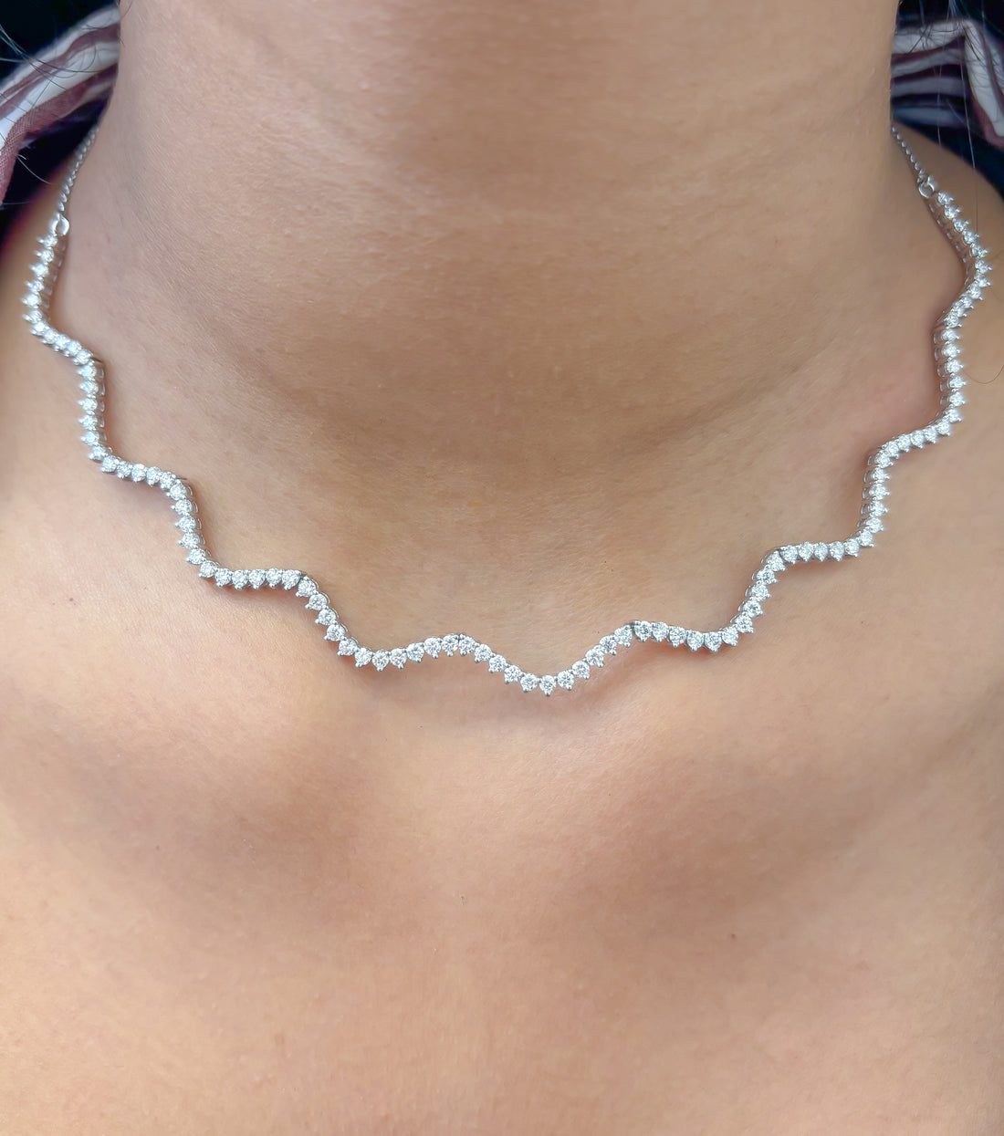 JPNC-811/11122 Diamond Necklace | 18K