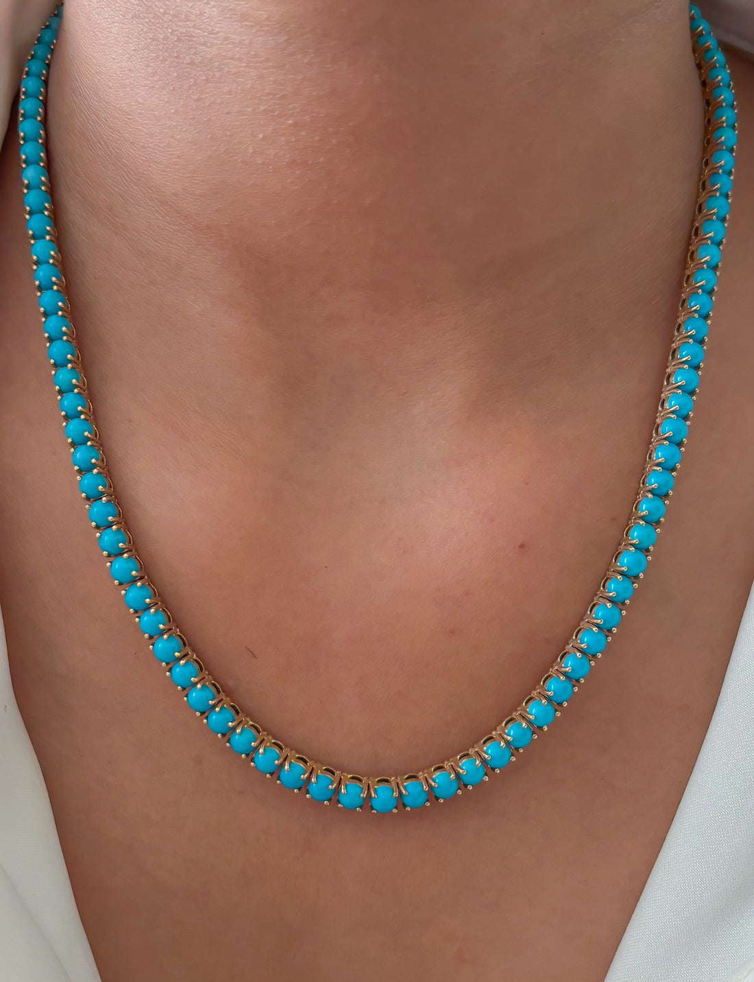 JPNC-815/11228 Turquoise Necklace | 14K