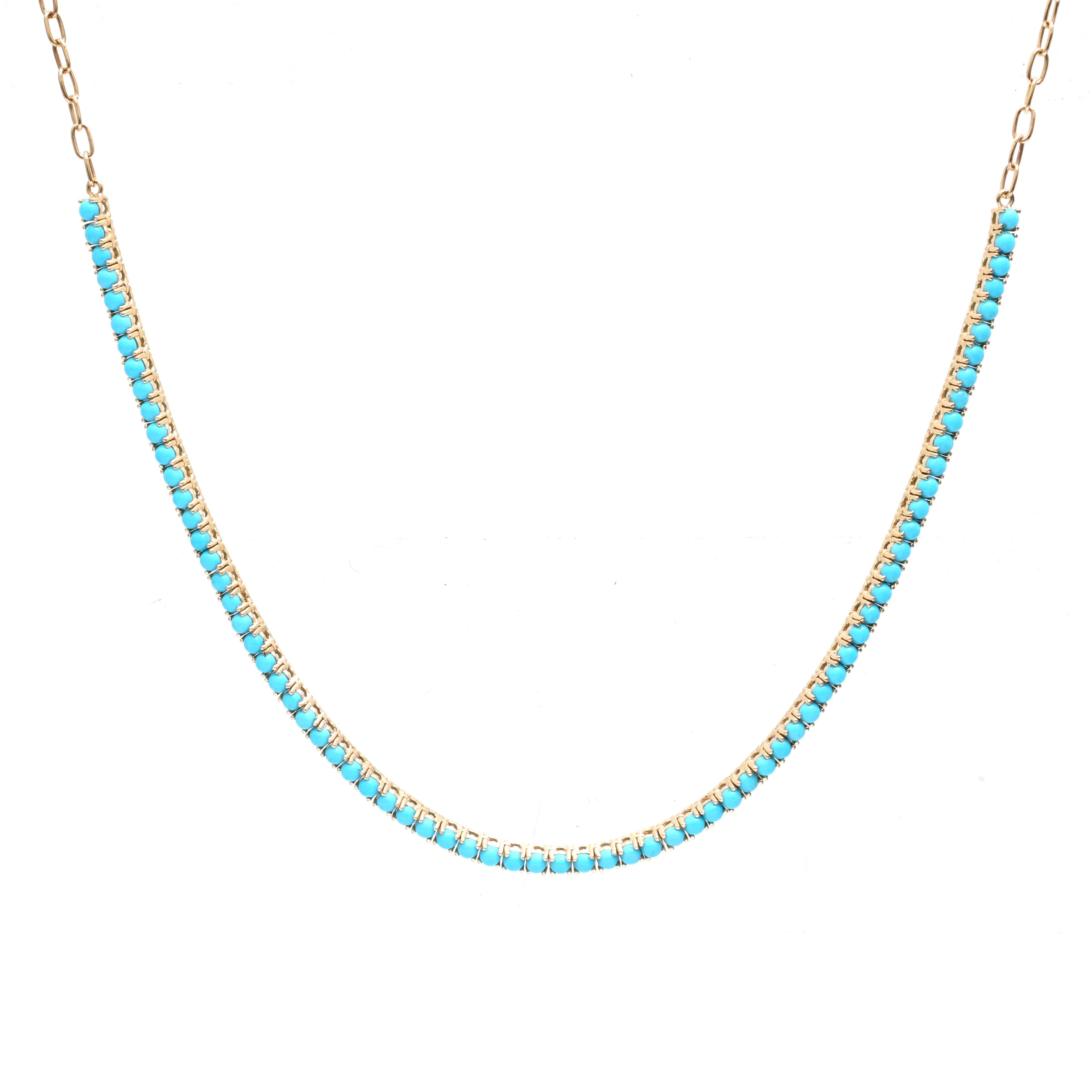 JPNC-868/13802 Turquoise Necklace | 14K