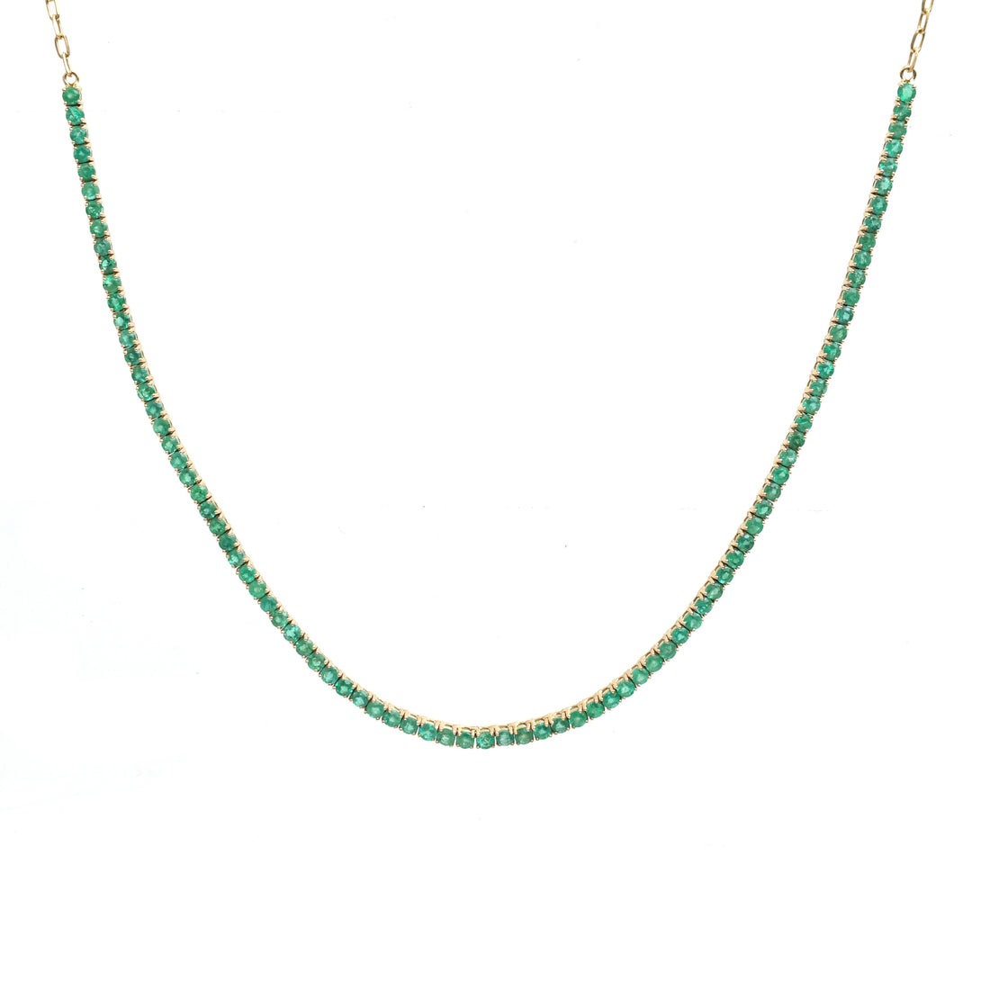 JPNC-872/13832 Emerald Necklace | 14K