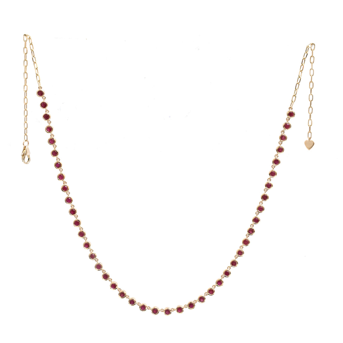 JPNC-894/14199 Ruby Necklace | 14K