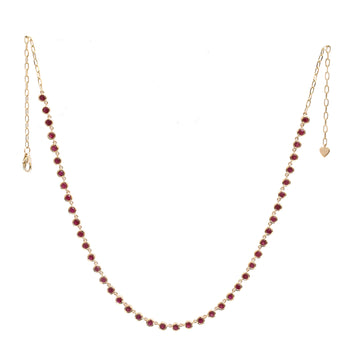JPNC-894/14199 Ruby Necklace | 14K