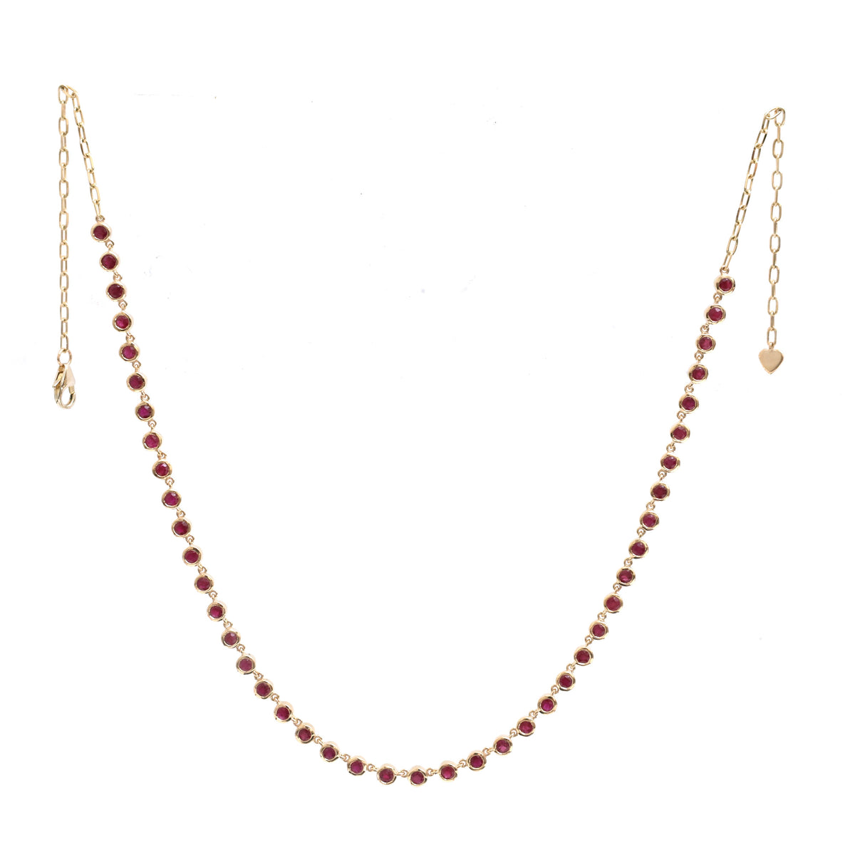 JPNC-894/14199 Ruby Necklace | 14K