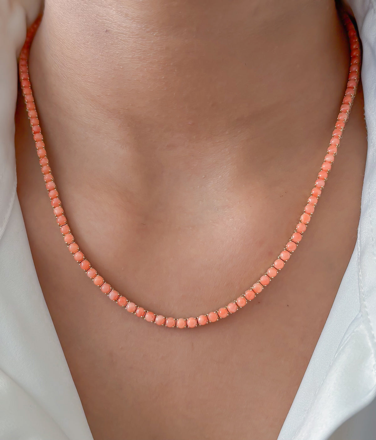JPNC-900/14372 Coral Necklace | 14K