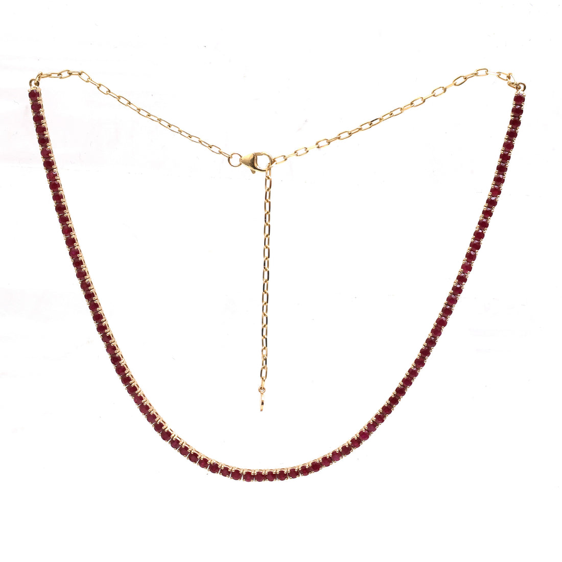 JPNC-925/14641 Ruby Necklace | 14K