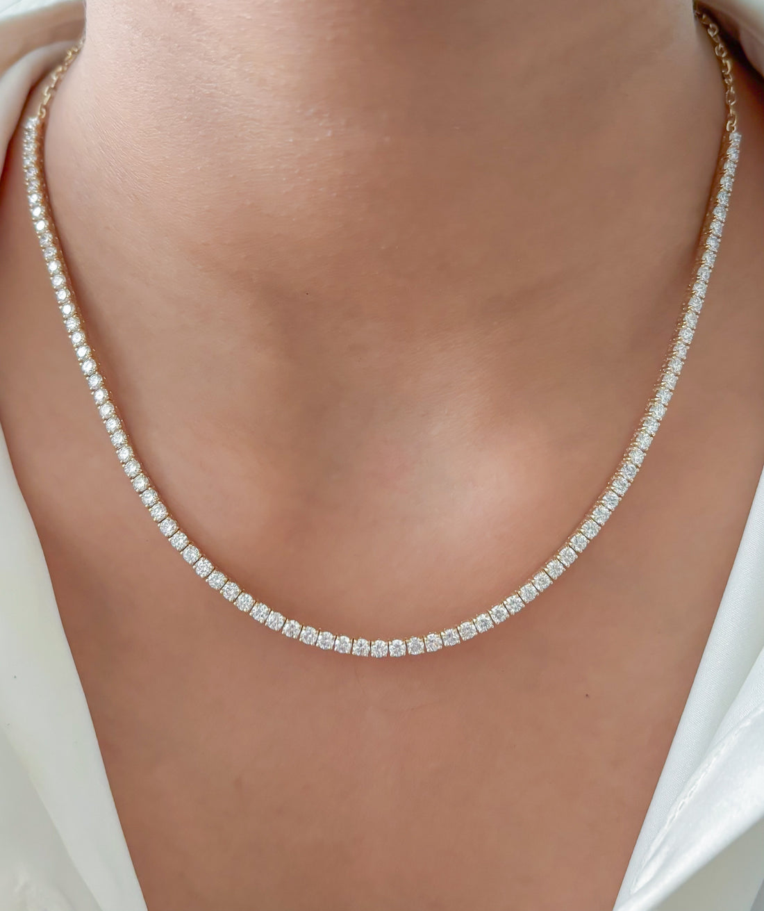 JPNC-926/14705 Lab Grown Diamond Necklace | 14K