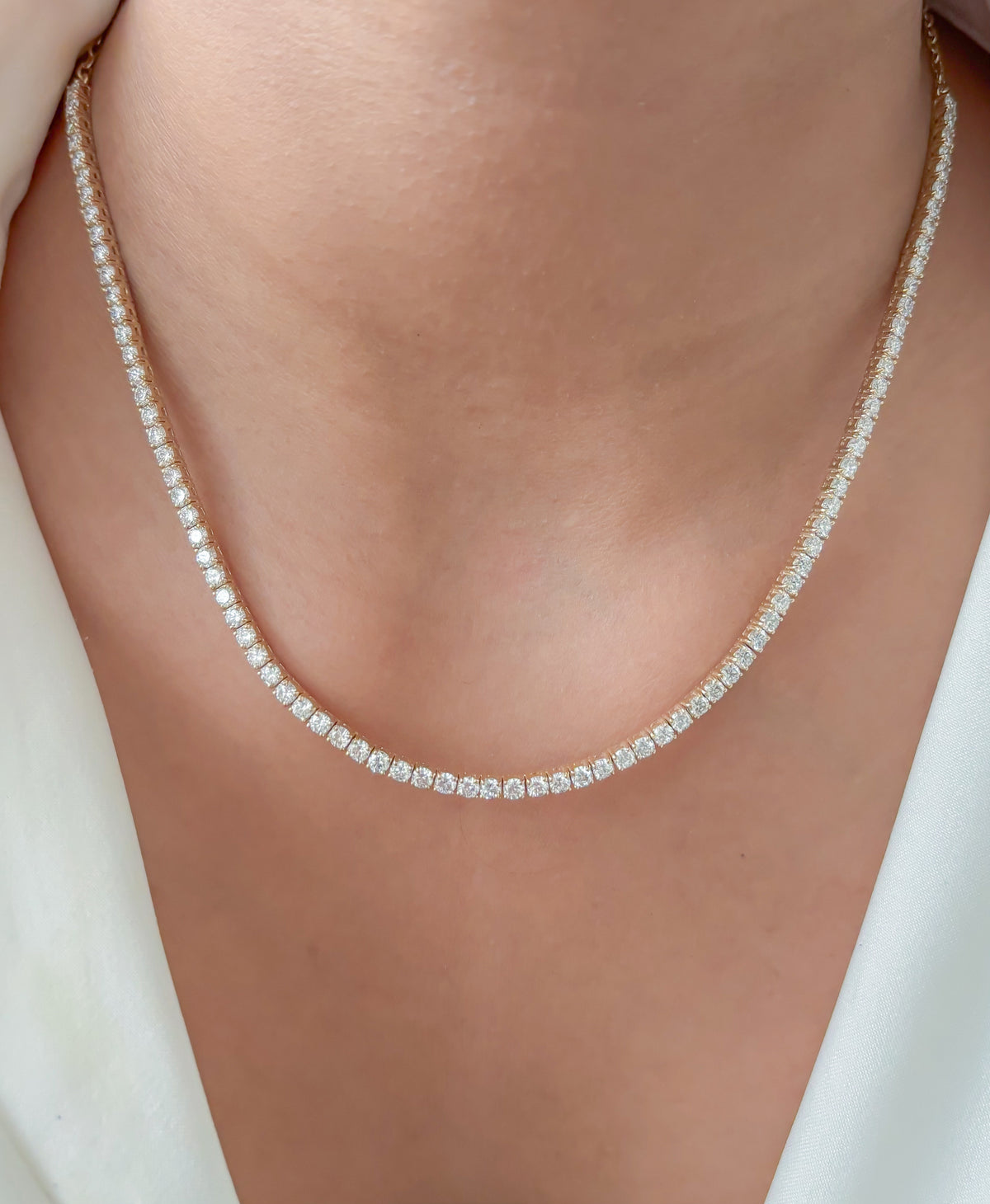 JPNC-927/14706 Lab Grown Diamond Necklace | 14K