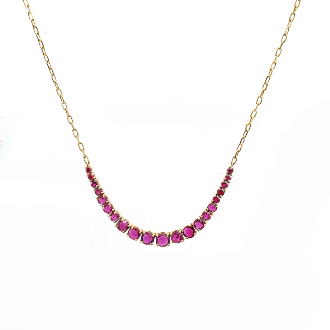 JPNC-928/14721 Ruby Necklace | 14K