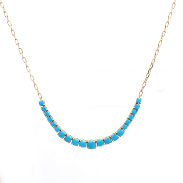 JPNC-930/14723 Turquoise Necklace | 14K