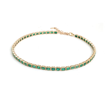 JPNC-948/14882 Emerald Necklace | 14K