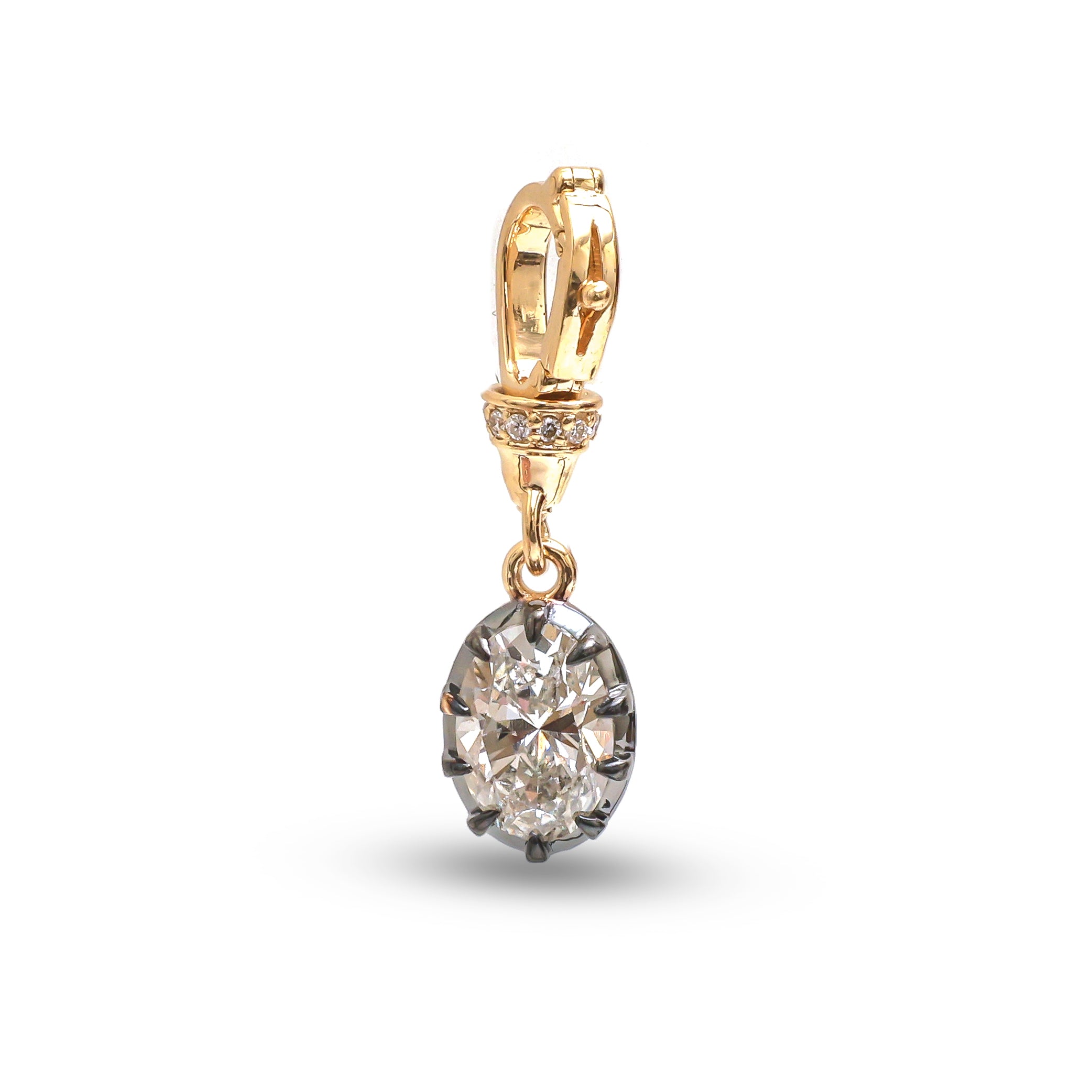 JPPD-1010/10400 Lab Grown Diamond Pendant | 14K