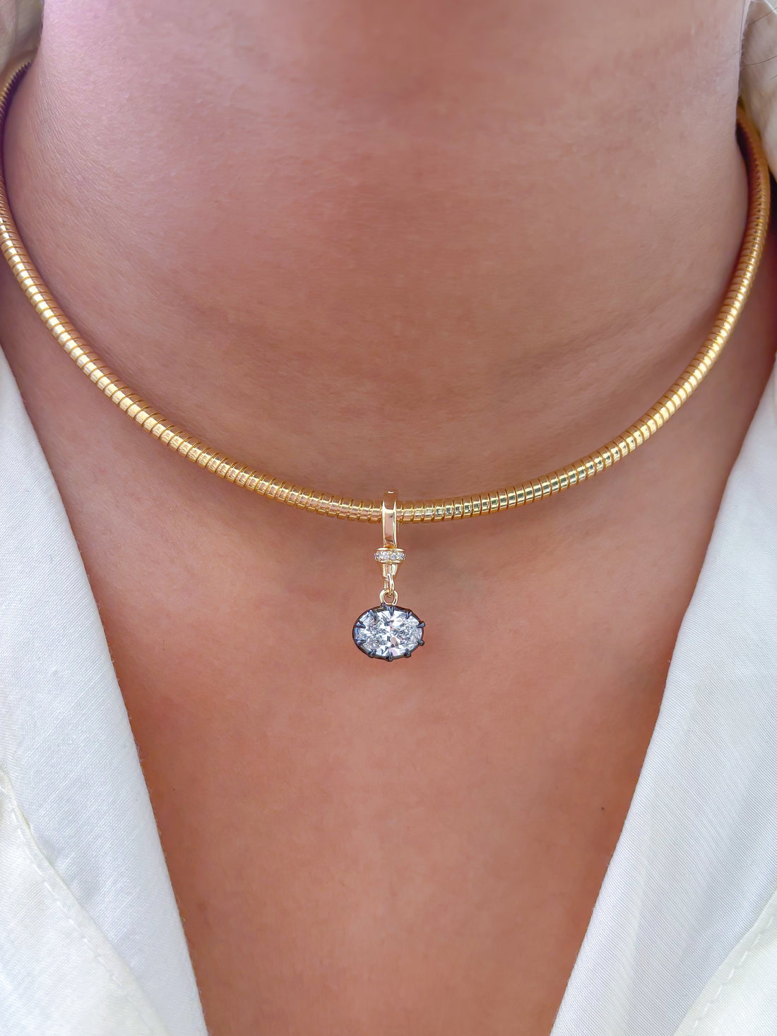 JPPD-1011/10401 Lab Grown Diamond Pendant | 14K